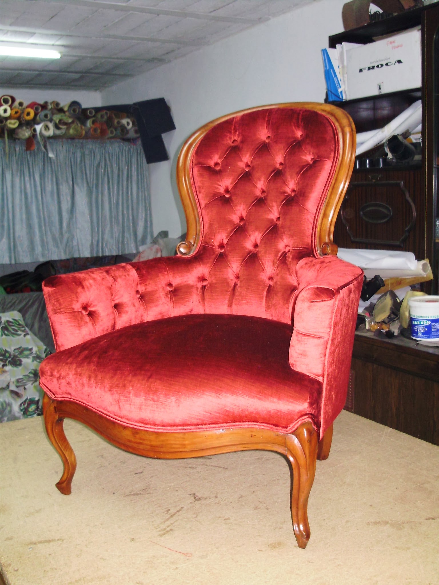 Silla de Tapicería Oriente de Asturias